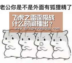 飞虎之雷霆极战什么时间播出?播出时间及每周周几更新‘开元牌棋’(图2) 开元牌棋